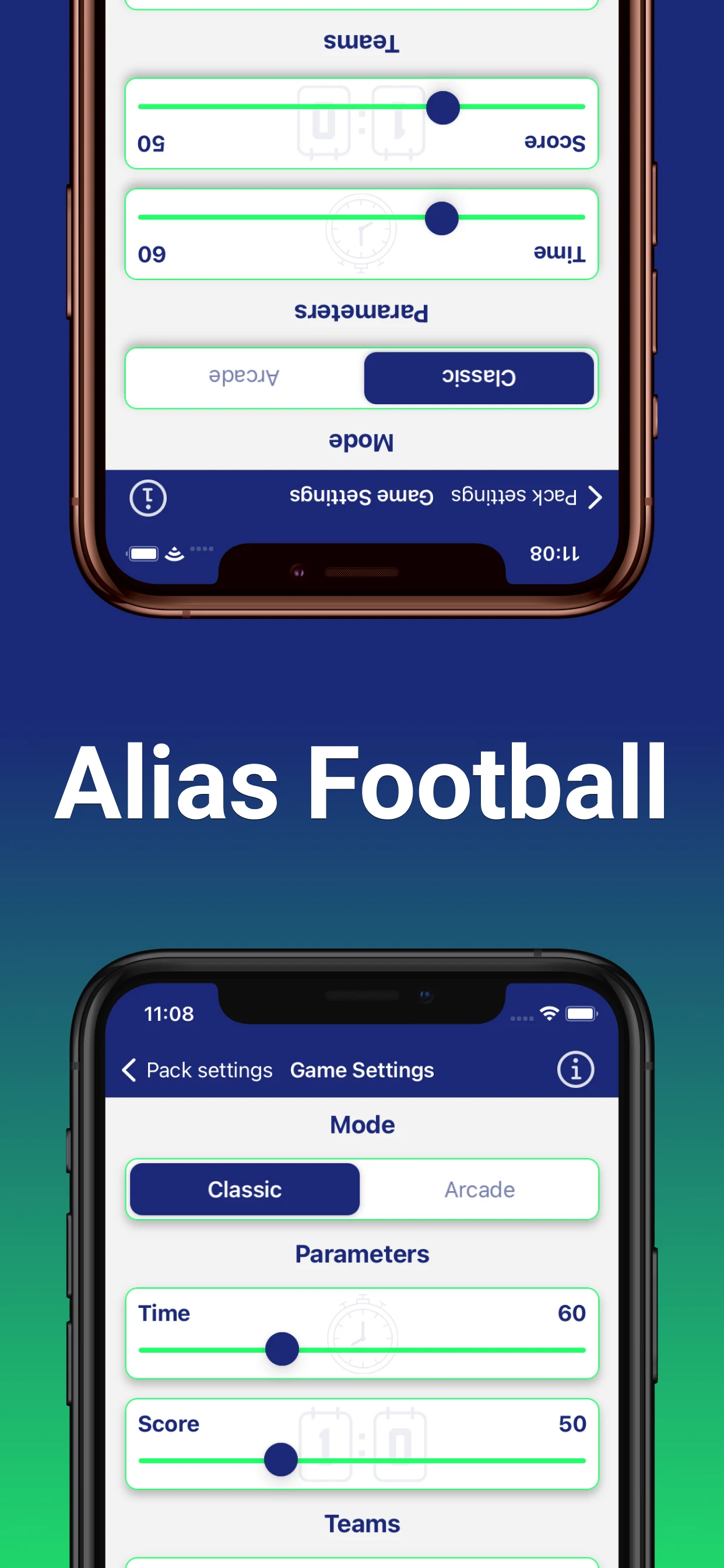 Alias Football Word Game screenshot