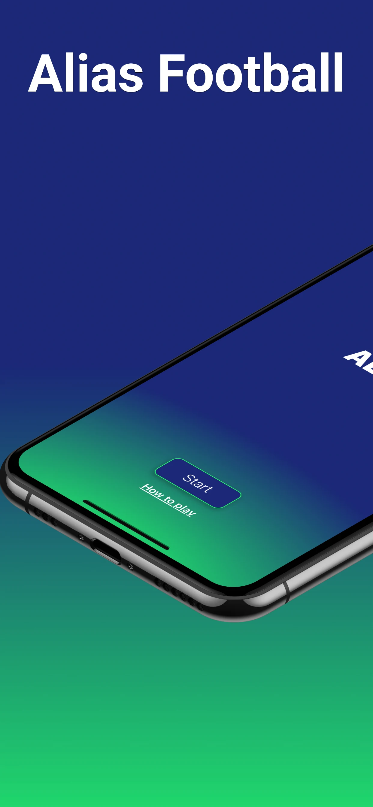 Alias Football Word Game screenshot